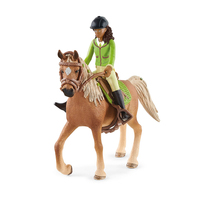 Schleich® Horse Club 42542 bewegliche Sarah & Mystery Spielfiguren-Set Schleich® Horse Club 42542 bewegliche Sarah & Mystery Spielfiguren-Set