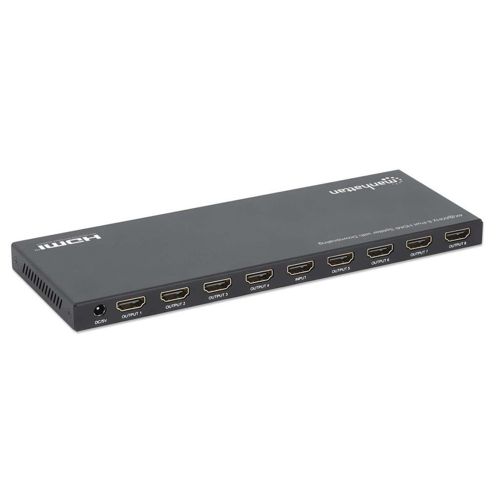 Manhattan HDMI-Splitter 8-Port 4K@60Hz Downscaling