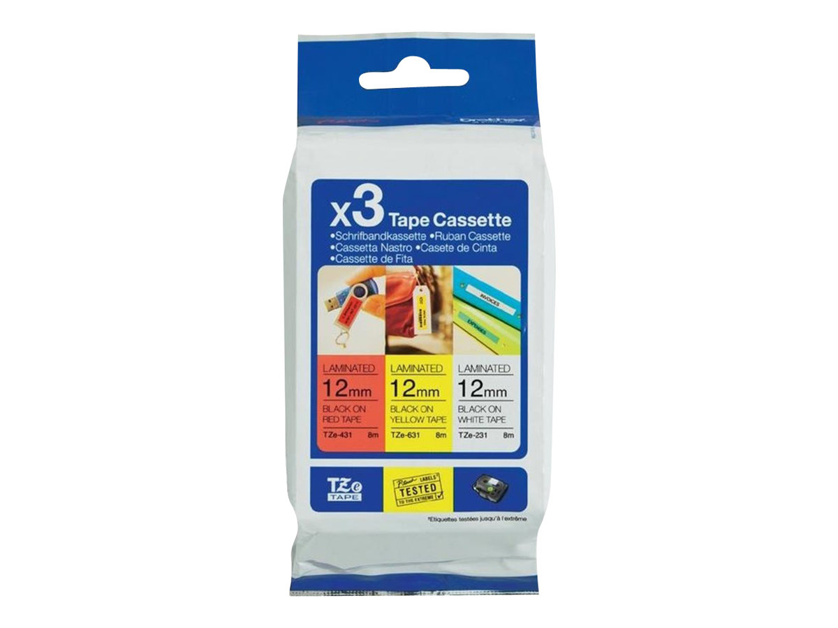 TZE31M3 BROTHER PT Schriftband (3) 12mm TZE31M3 BROTHER PT Schriftband (3) 12mm