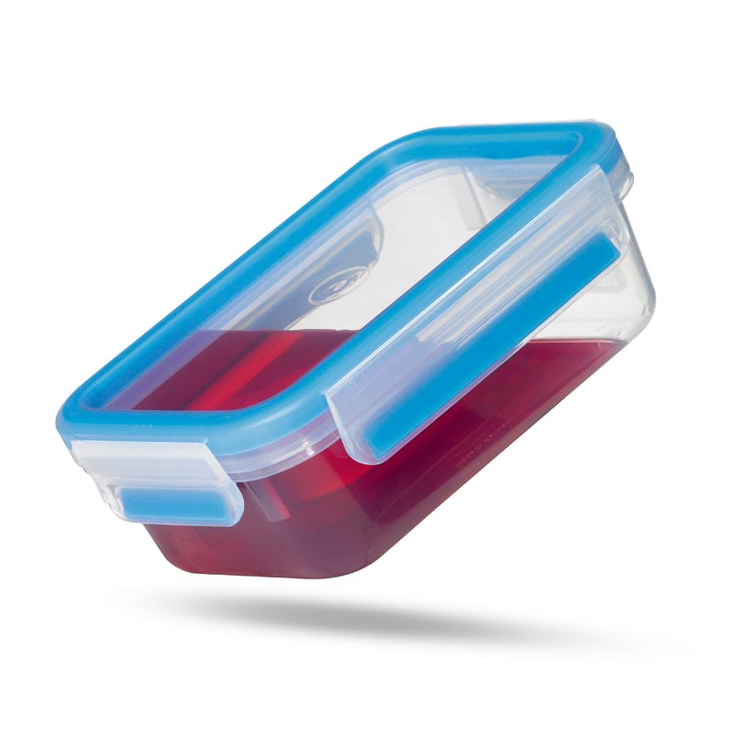 Groupe SEB EMSA CLIP & CLOSE Frischhaltedosen-Set 3-teilig Blau