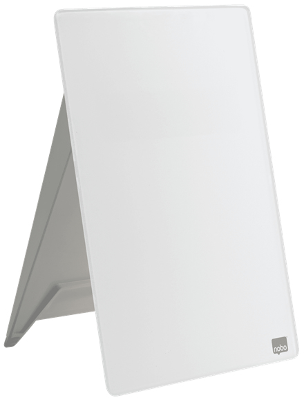 Nobo Diamond Whiteboard Desktop 21,6 x 29,7 cm brillant weiß Glas