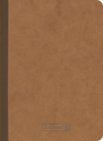 BRUNNEN Notizbuch FACT!plus DIN A6 kariert, hellbraun Softcover 192 Seiten BRUNNEN Notizbuch FACT!plus DIN A6 kariert, hellbraun Softcover 192 Seiten