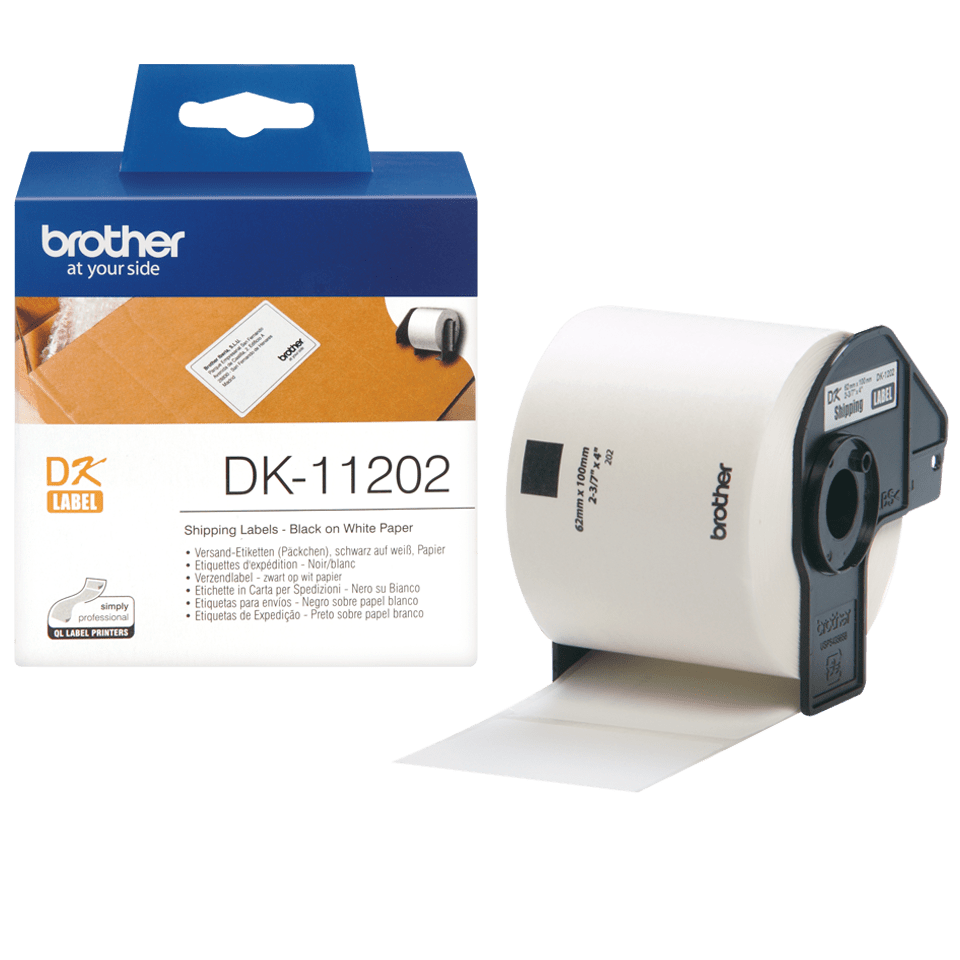 DK11202 BROTHER QL550 Etikettenrolle