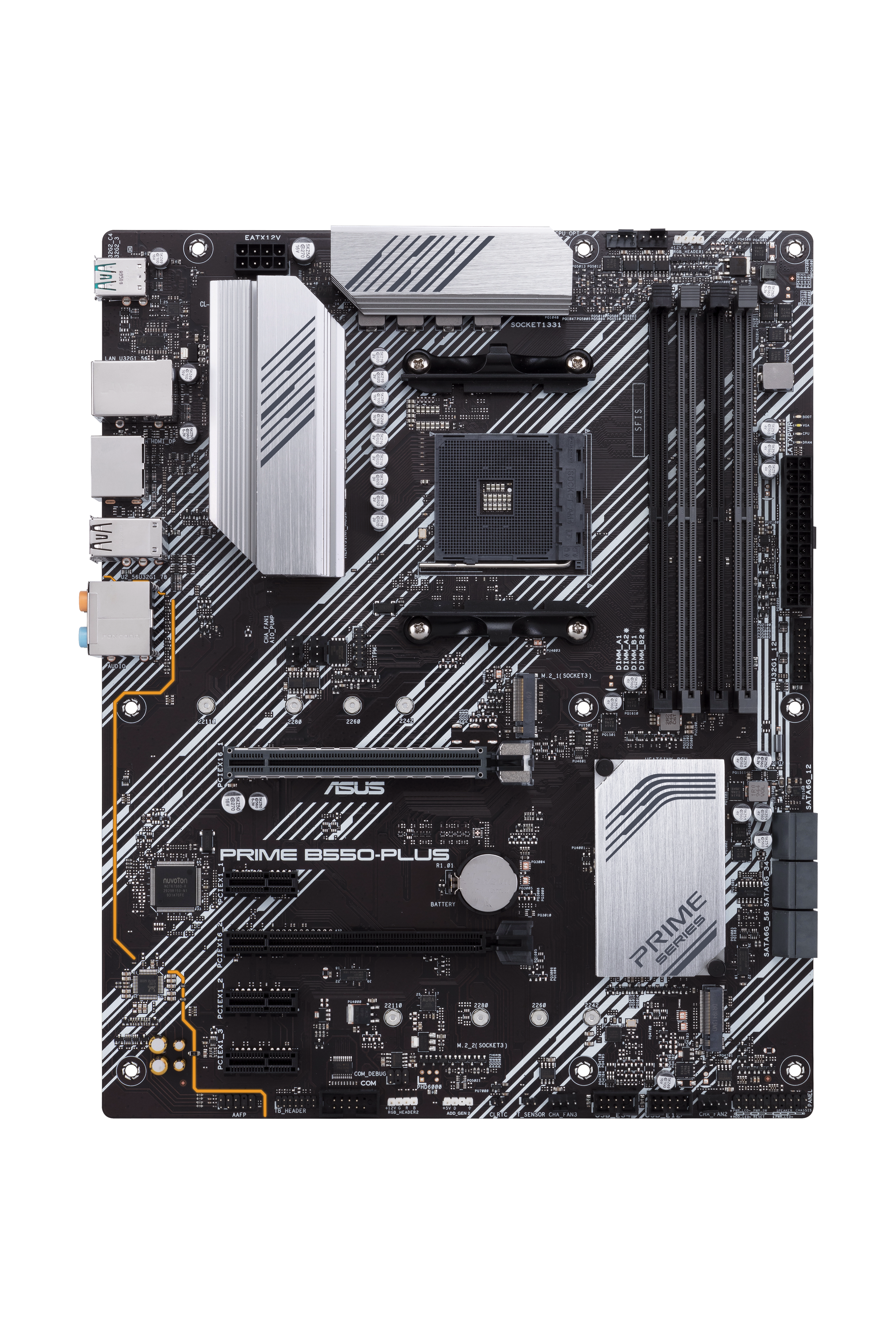 ASUS PRIME B550-PLUS ATX Socket AM4 AMD B550 Chipsatz