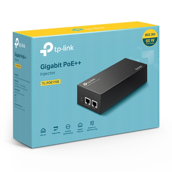 Omada TLPoE170S Gigabit PoE Injektor