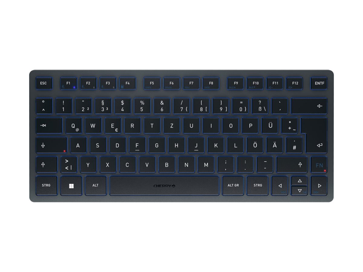 KW 7100 MINI BT, WIN, QWERTZ Tastatur, Schwarz KW 7100 MINI BT, WIN, QWERTZ Tastatur, Schwarz