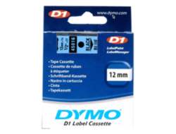 S0720560 DYMO D1 12mm SCHWARZ-BLAU
