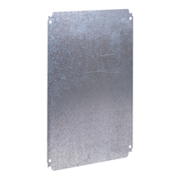 SARE Einfache Montageplatte H800xB600mm aus verzinktem Stahl SARE Einfache Montageplatte H800xB600mm aus verzinktem Stahl