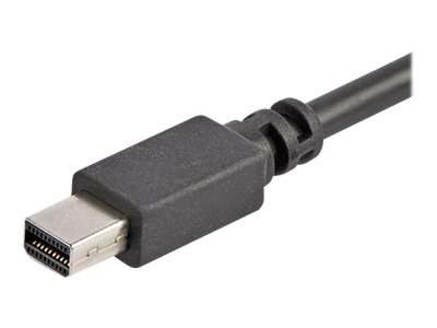 StarTech.com 1,8m USB-C auf Mini DisplayPort Kabel - USB C zu mDP Kabel - 4K 60Hz - Schwarz - externer Videoadapter - STM32F072CBU6 - Schwarz