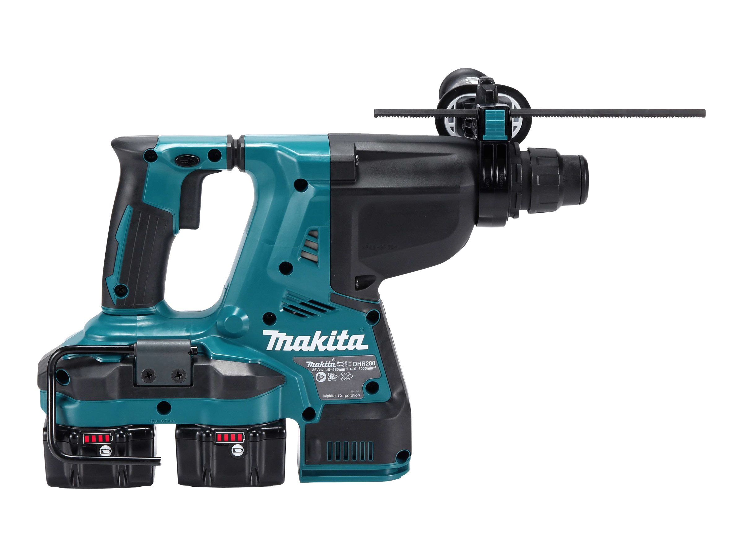 Makita DHR280ZJ Bohrhammer 18 V 3 Modi