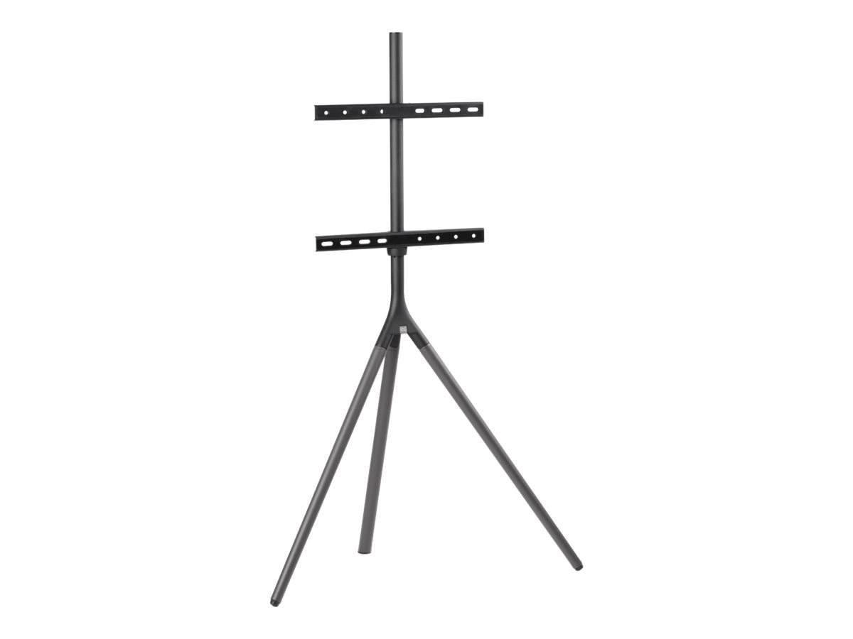 65 Tripod TV Stand METAL Titanium grey