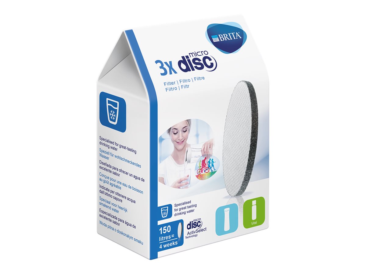 BRITA MicroDisc Wasserfilter-Kartuschen 3 St. BRITA MicroDisc Wasserfilter-Kartuschen 3 St.