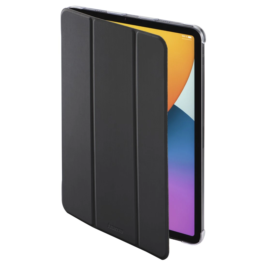 Hama Fold Clear Tablet-Hülle Stiftfach Schwarz