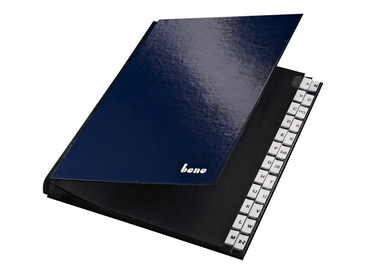 bene Pultordner A-Z blau bene Pultordner A-Z blau