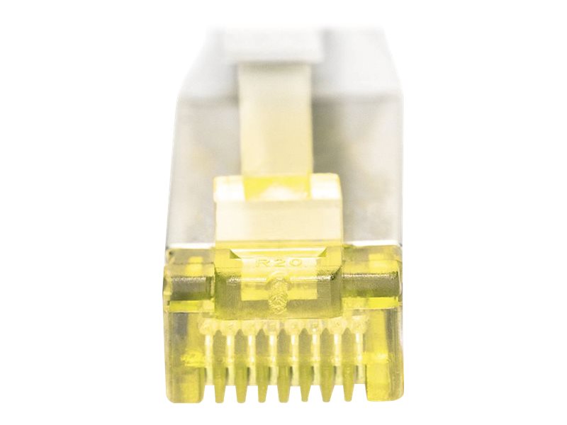 DIGITUS CAT 6A S-FTP Patchkabel Cu LSZH AWG 26/7 Laenge 30 m Farbe Grau