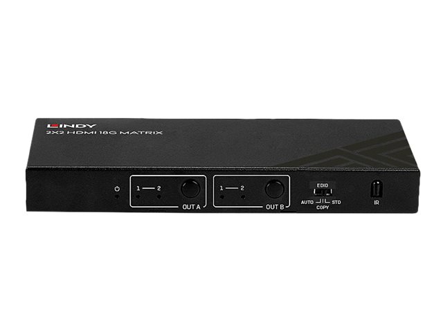LINDY 2x2 HDMI 18G Matrix