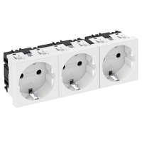 OBO BettermannSteckdose STD-D0 RW3 0° 3fach reinweiss OBO BettermannSteckdose STD-D0 RW3 0° 3fach reinweiss