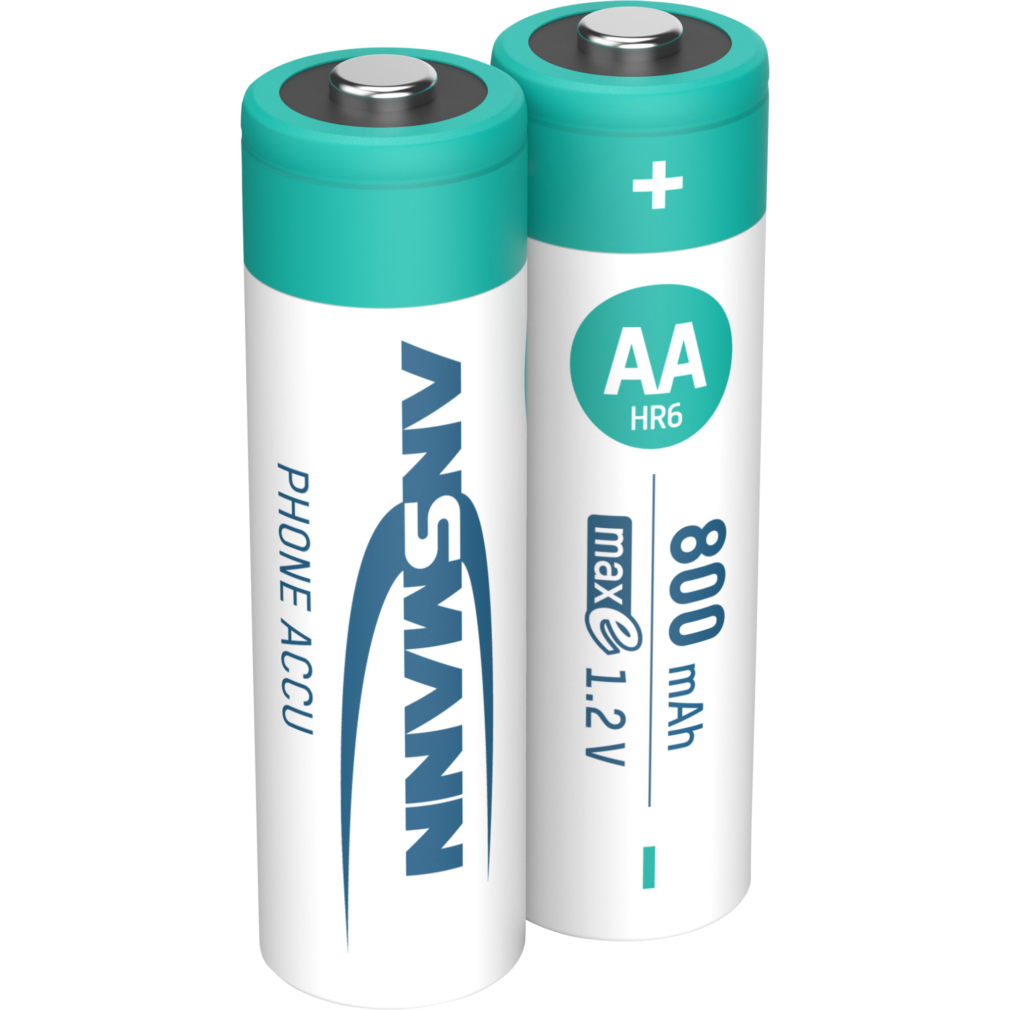 ANSMANN Akkus DECT NiMH Mignon AA 800 mAh, 2 St