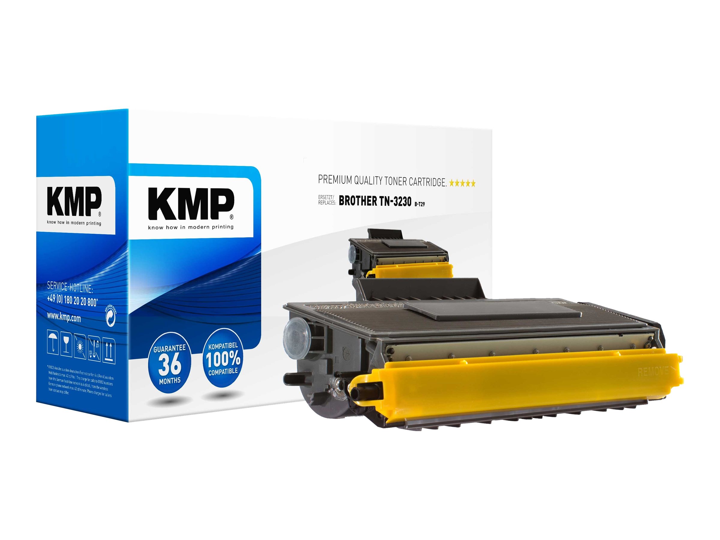 KMP B-T29 schwarz Toner kompatibel zu brother TN-3230 KMP B-T29 schwarz Toner kompatibel zu brother TN-3230