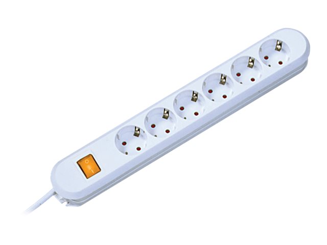 Bachmann SMART Steckdosenleiste 6-fach mit Schalter