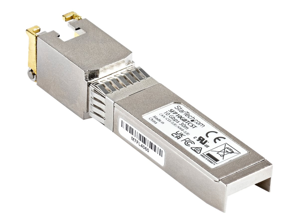 STARTECH.COM Cisco kompatibles SFP+ Transceiver Modul - 10GBASE-T - SFP+ Transceiver - 30 m