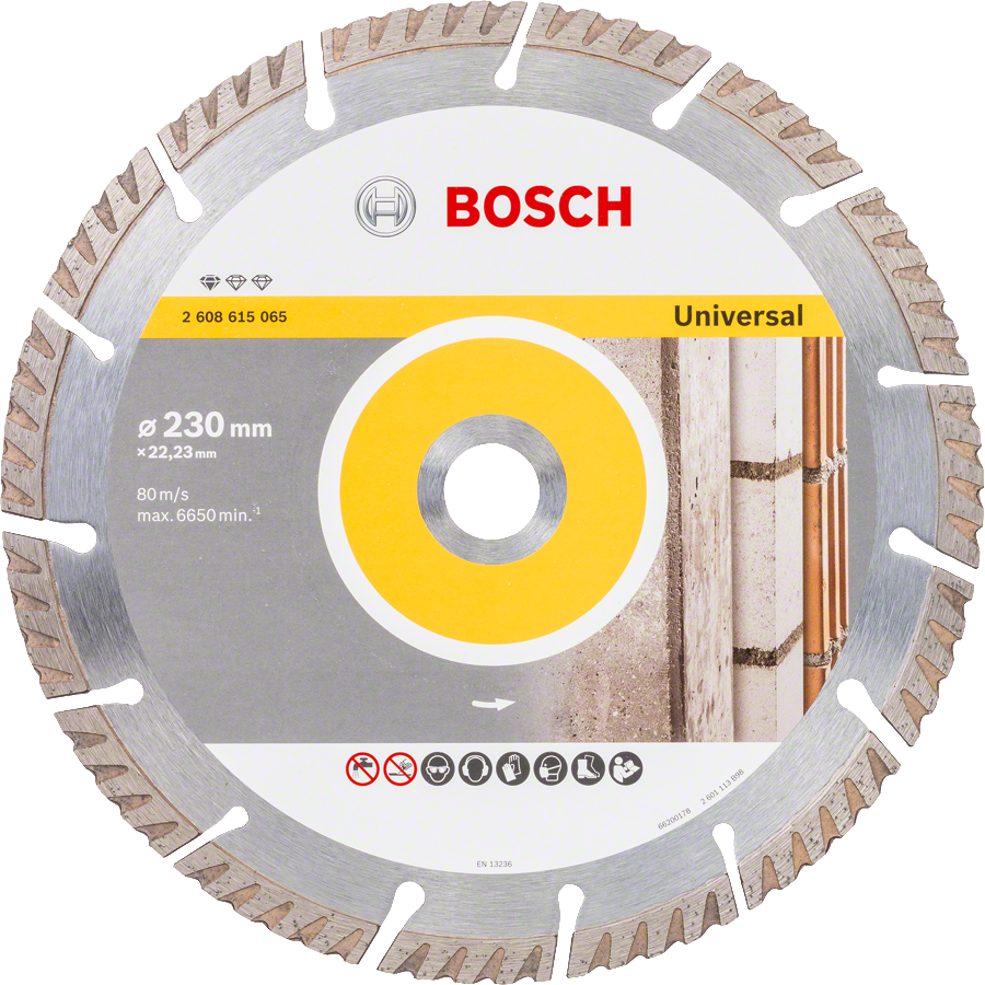BOSCH DiamantTrennscheibe Standard for Universal, 1 St
