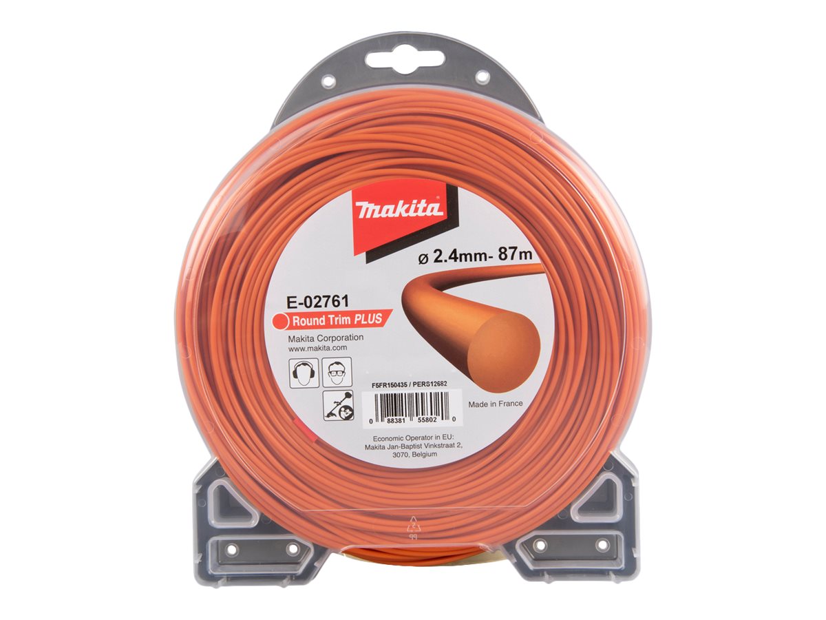 makita E-02761 Mähfaden 2,4 mm x 87,0 m makita E-02761 Mähfaden 2,4 mm x 87,0 m