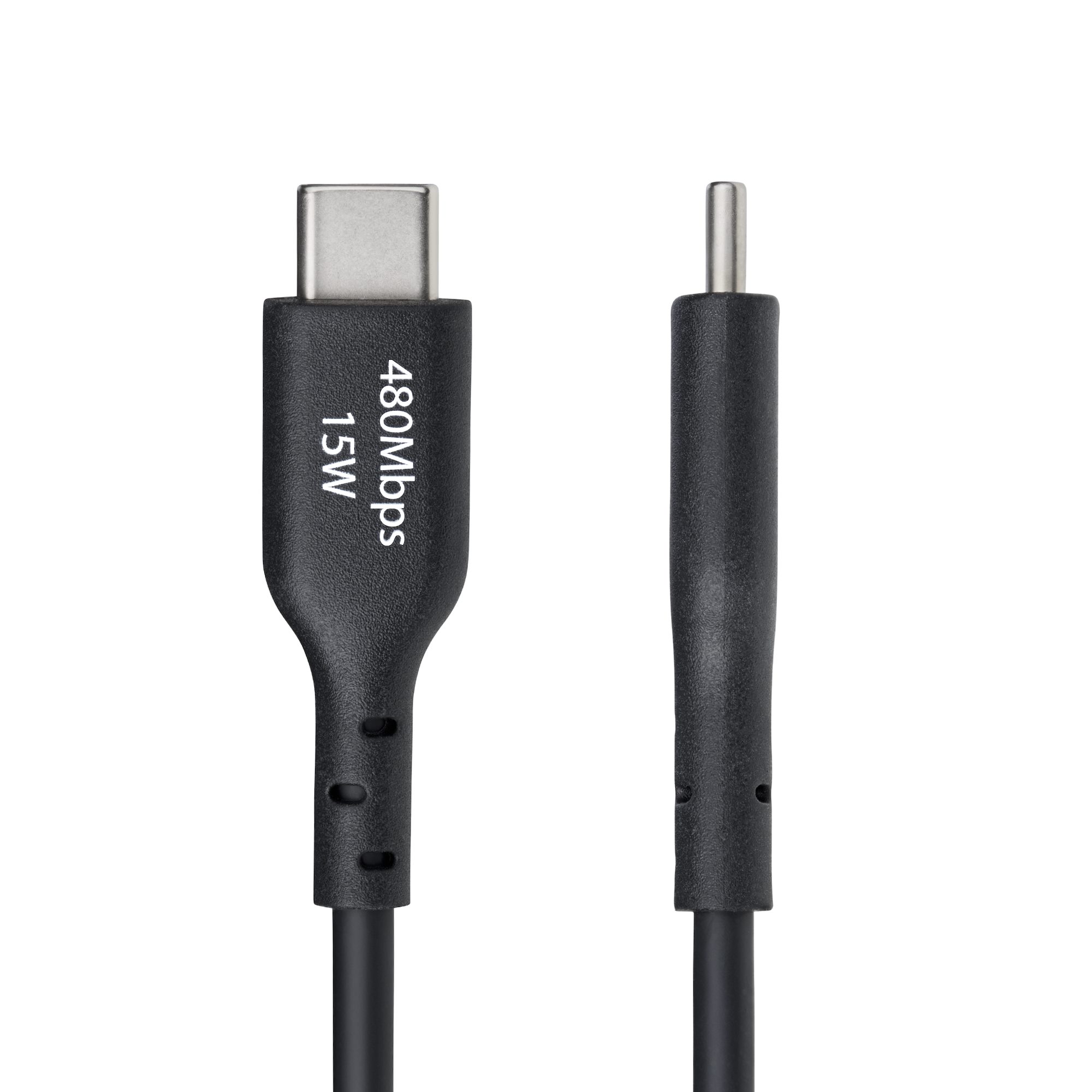 StarTech.com USB-A to USB-C Kabel 1 m 3 A Schwarz