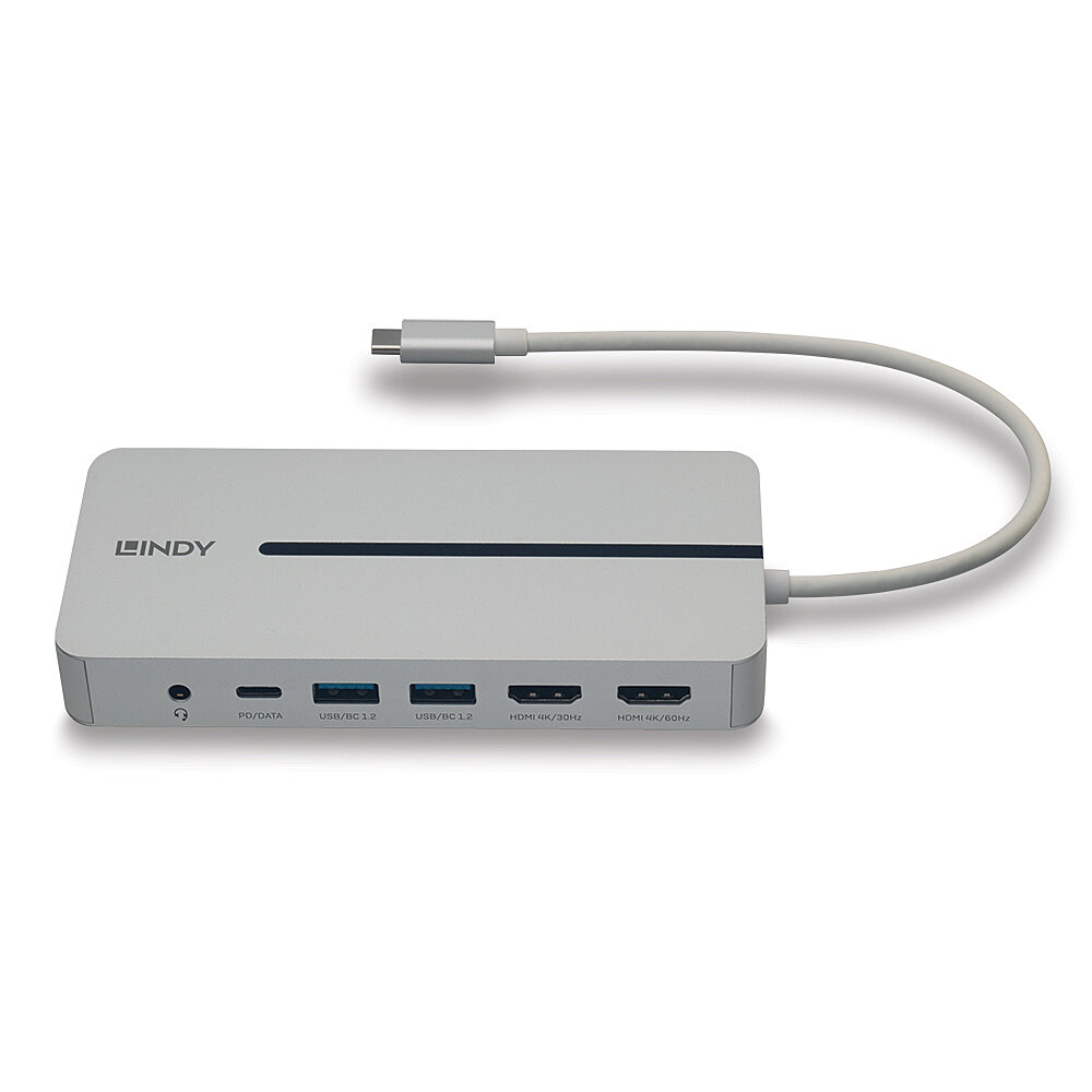 LINDY USB 32 Typ C Mini Dock 2x HDMI 4K