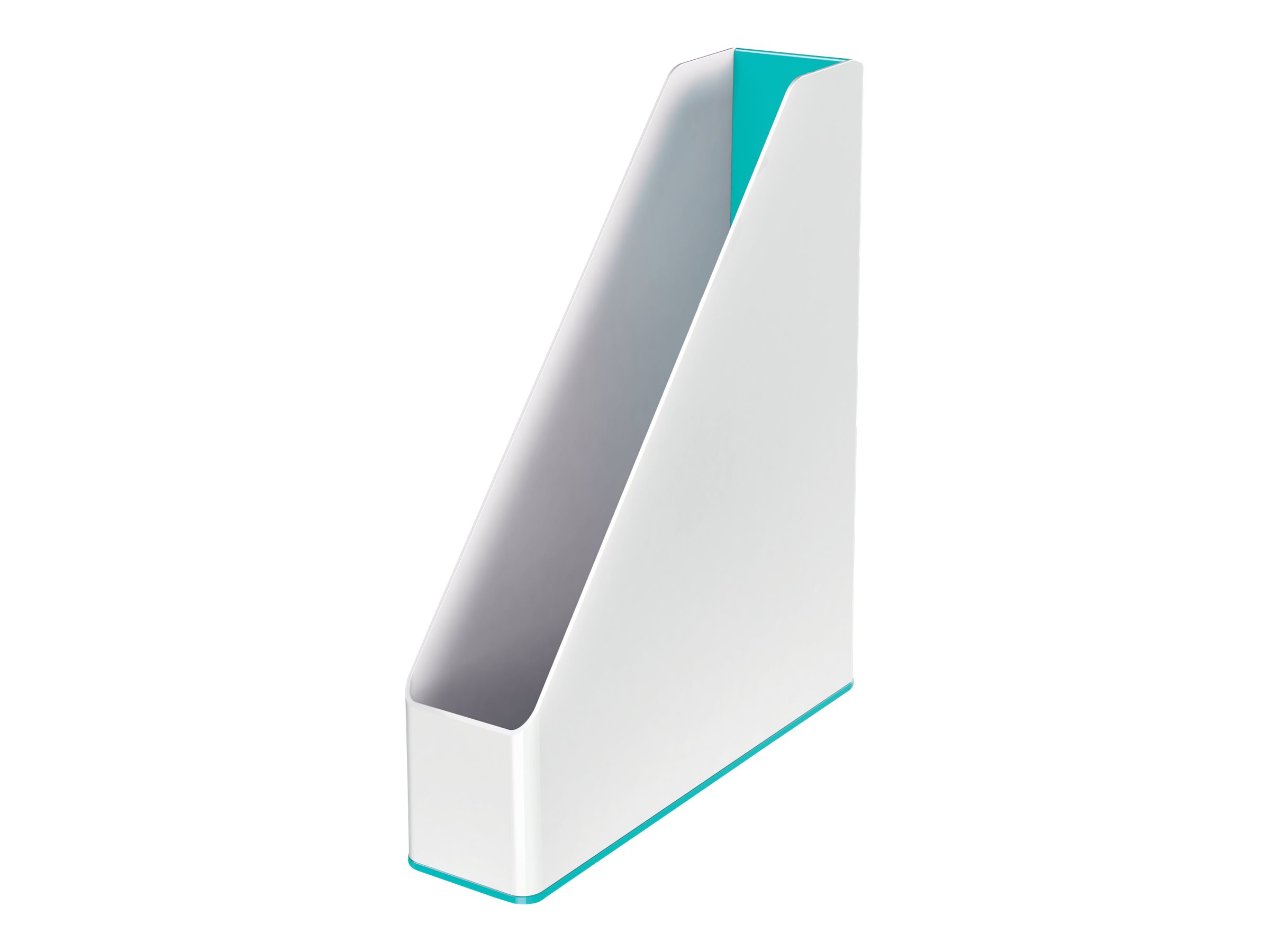 LEITZ Stehsammler WOW Duo Colour 53621051 perlweiss/eisblau Kunststoff, DIN A4 LEITZ Stehsammler WOW Duo Colour 53621051 perlweiss/eisblau Kunststoff, DIN A4