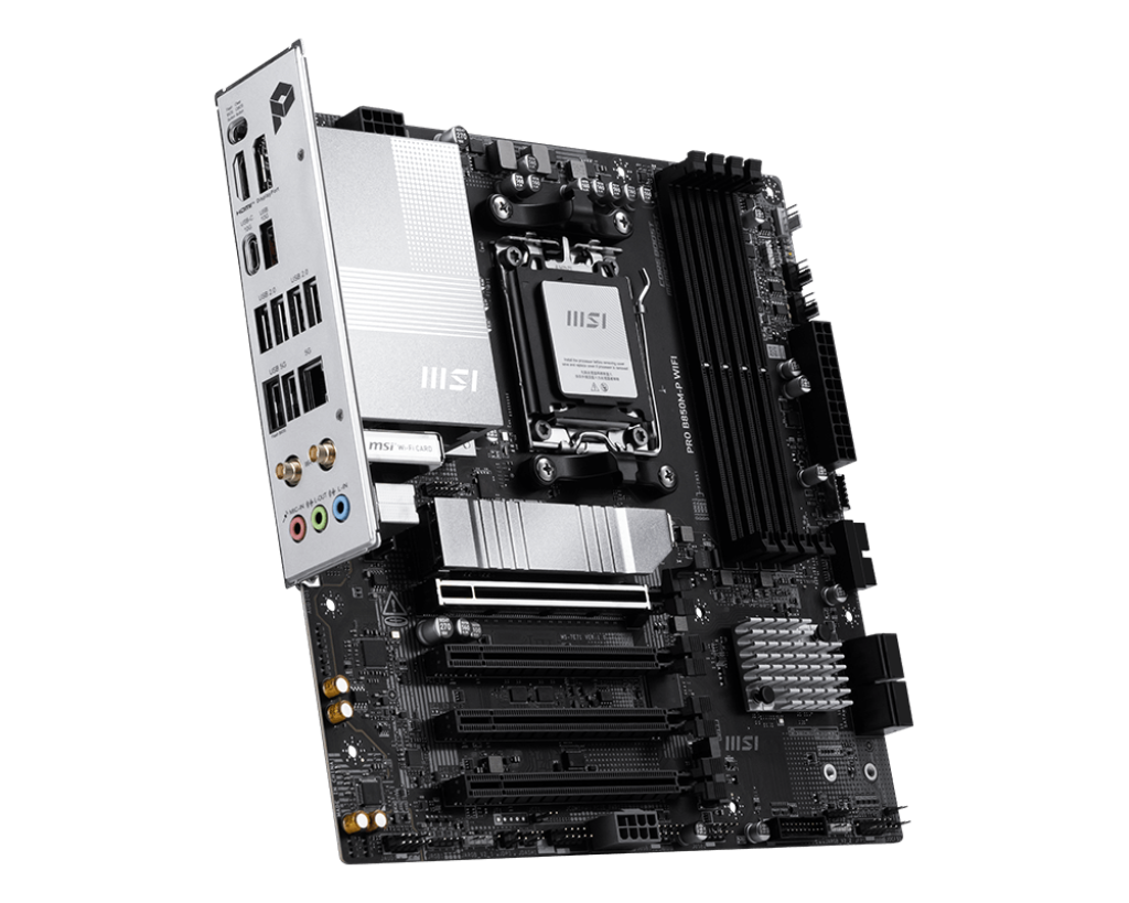 MSI PRO B850MP WIFI AM5 mATX MB 4xDDR5 4xSATA 3xM2