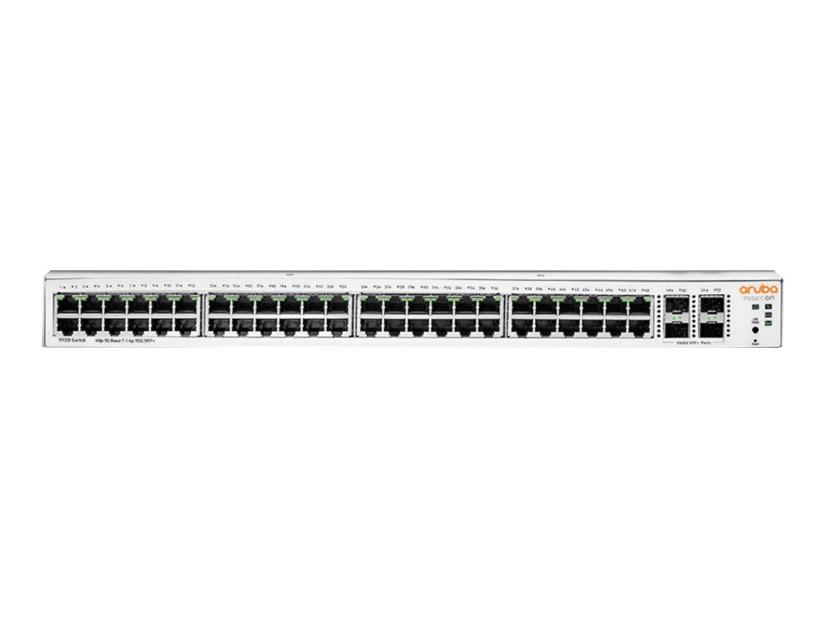 HPE Networking Instant On Switch 48p Gigabit CL4 PoE 4p SFP+ 370W 1930 EU en HPE Networking Instant On Switch 48p Gigabit CL4 PoE 4p SFP+ 370W 1930 EU en