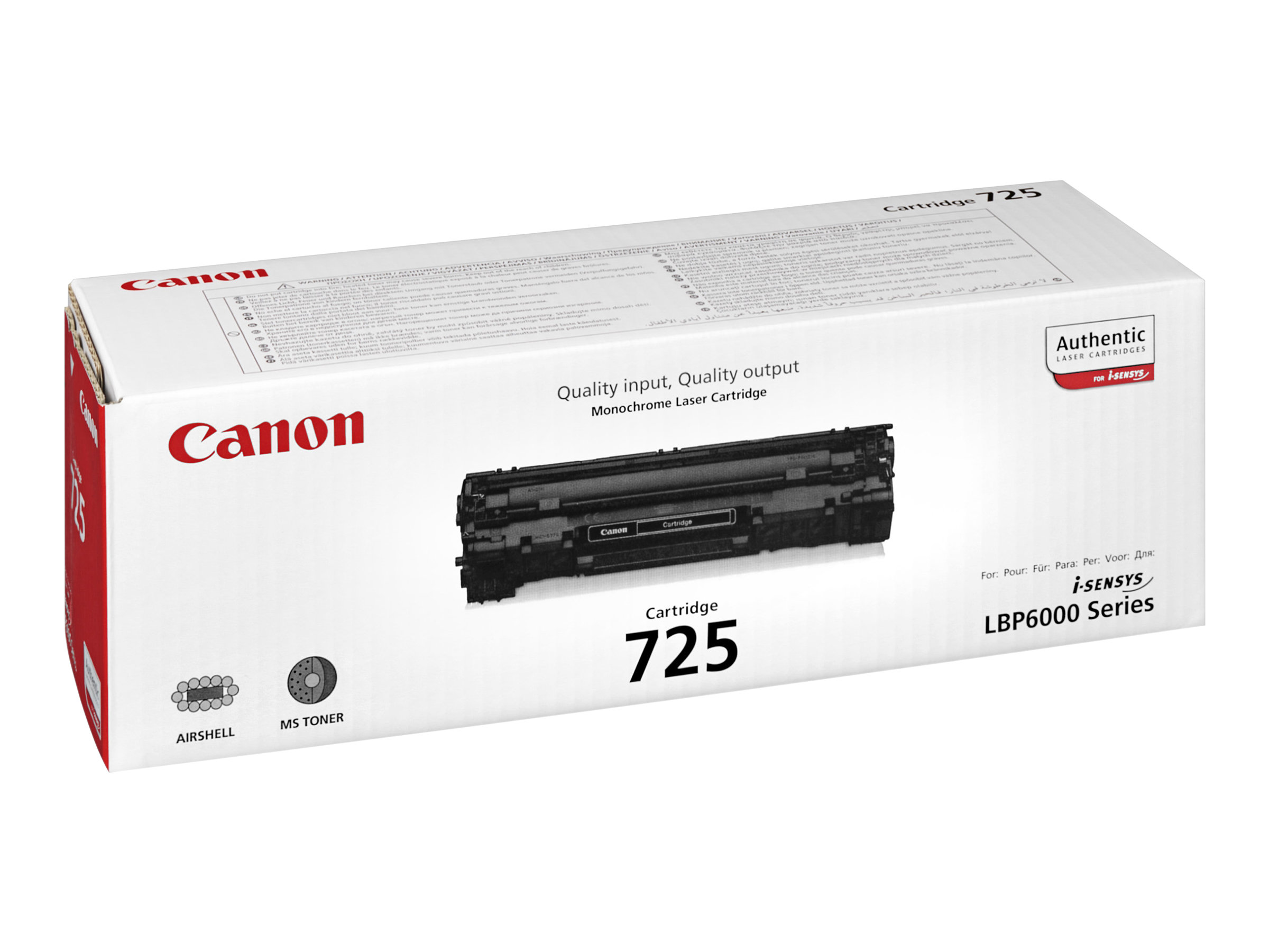 3484B002 CANON 725BK LBP Cartridge black