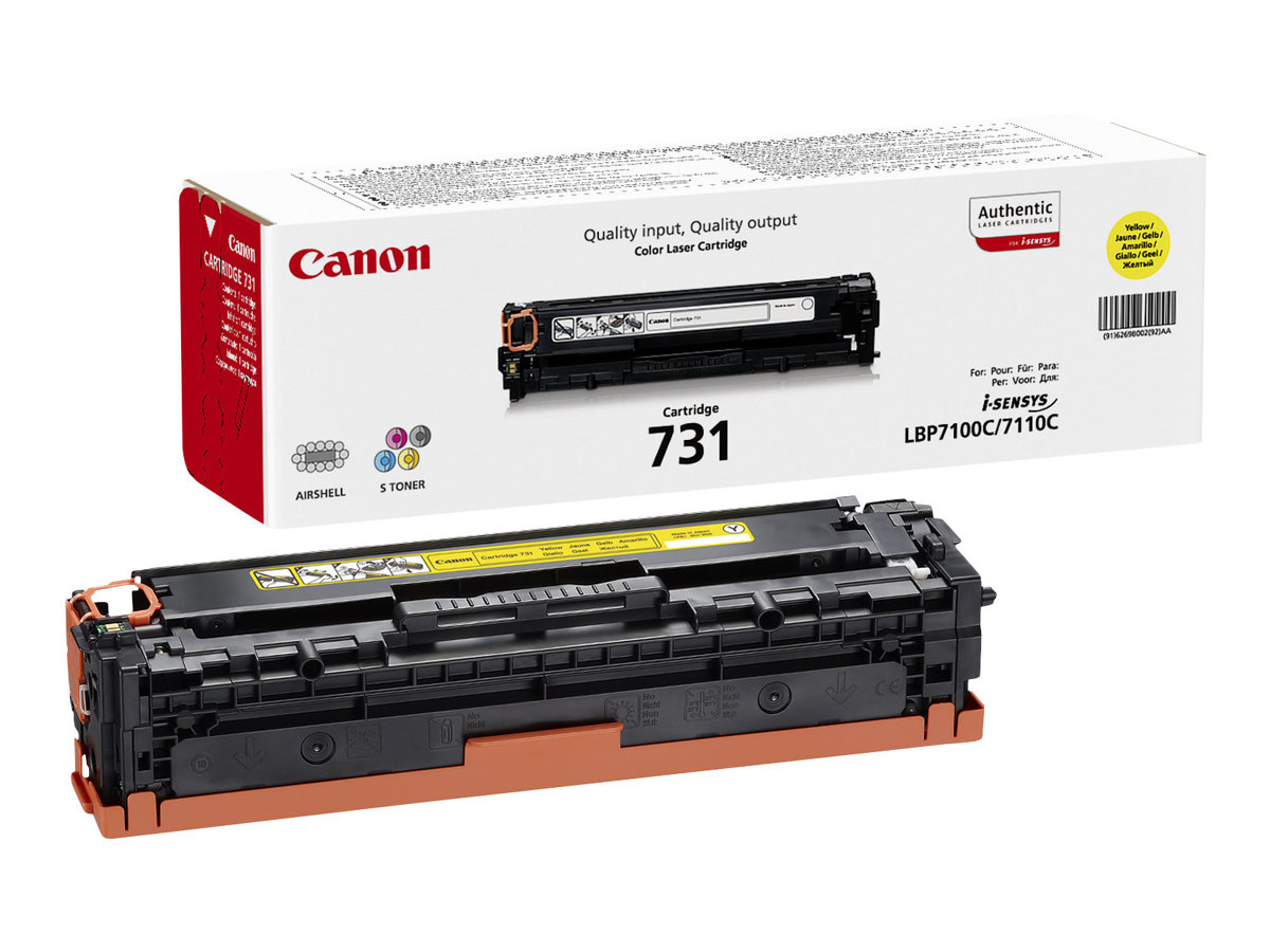 6269B002 CANON 731Y LBP Cartridge yellow 6269B002 CANON 731Y LBP Cartridge yellow
