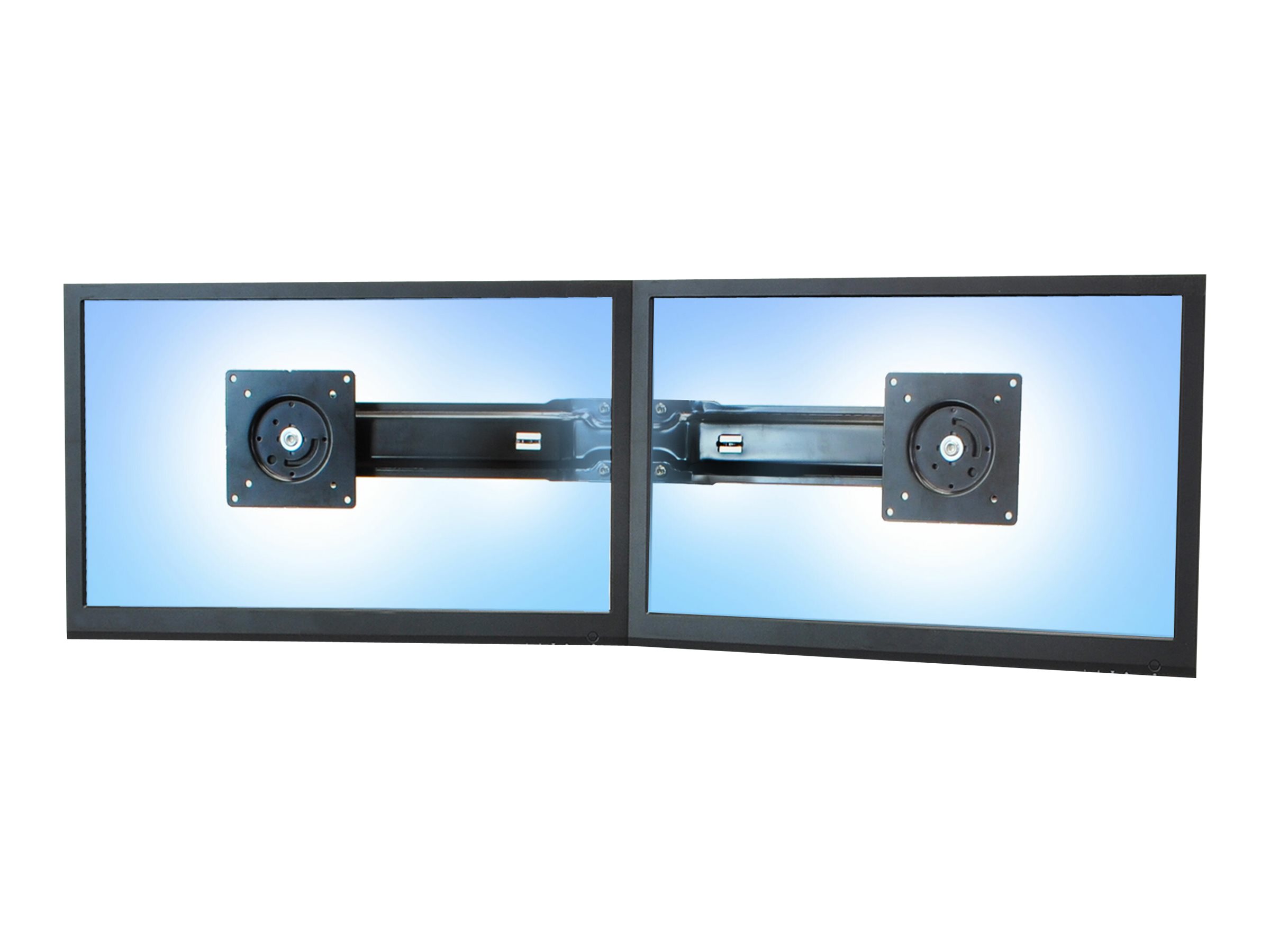 ERGOTRON Dualmonitor und GriffKit 23,266cm 1726Zoll max16kg VESA 75x75 100x100mm