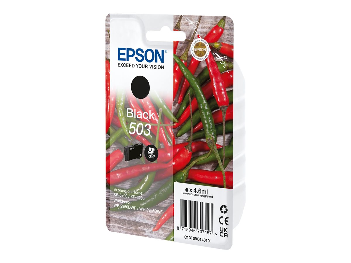C13T09Q14010 EPSON Nr.503 XP Tinte black C13T09Q14010 EPSON Nr.503 XP Tinte black