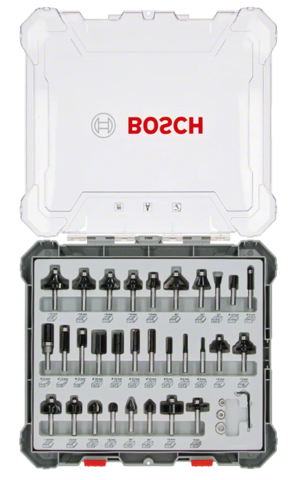 BOSCH Mixed Set FraeserSet 30teilig