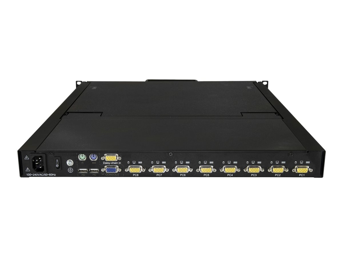 STARTECH.COM 8-Port Rackmount KVM Console for Server Rack 48,26cm 19Zoll 1U