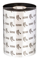 ZEBRA 3200 schwarz Thermo-Druckfolien, 12 Rollen ZEBRA 3200 schwarz Thermo-Druckfolien, 12 Rollen