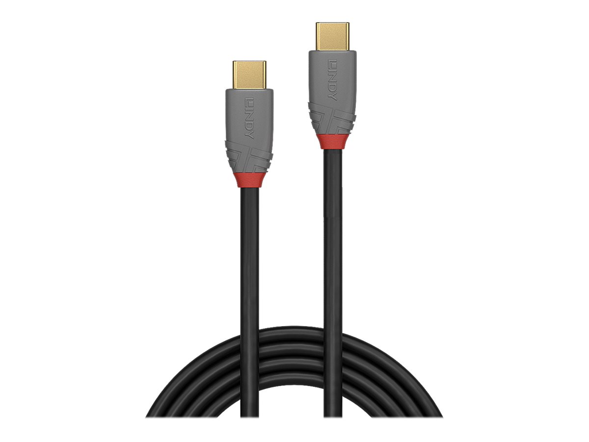 LINDY 1,5m USB 3.2 C Kabel 5A PD Anthra LINDY 1,5m USB 3.2 C Kabel 5A PD Anthra