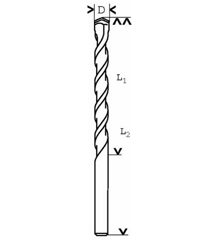 BOSCH Betonbohrer CYL3, Ø 8,0 mm, 10 St