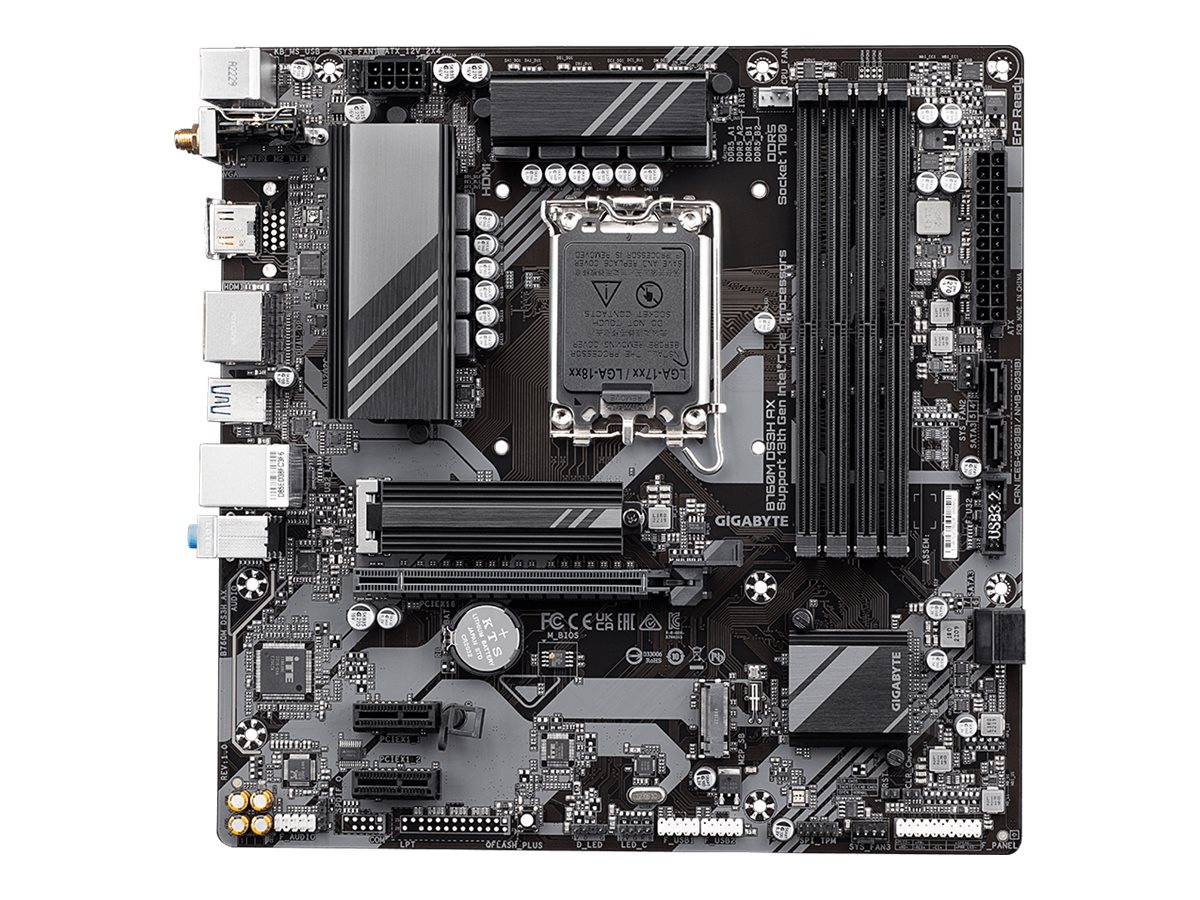 Gigabyte Mainboard B760M DS3H AX - Micro ATX - Socket LGA1700 - Intel B760