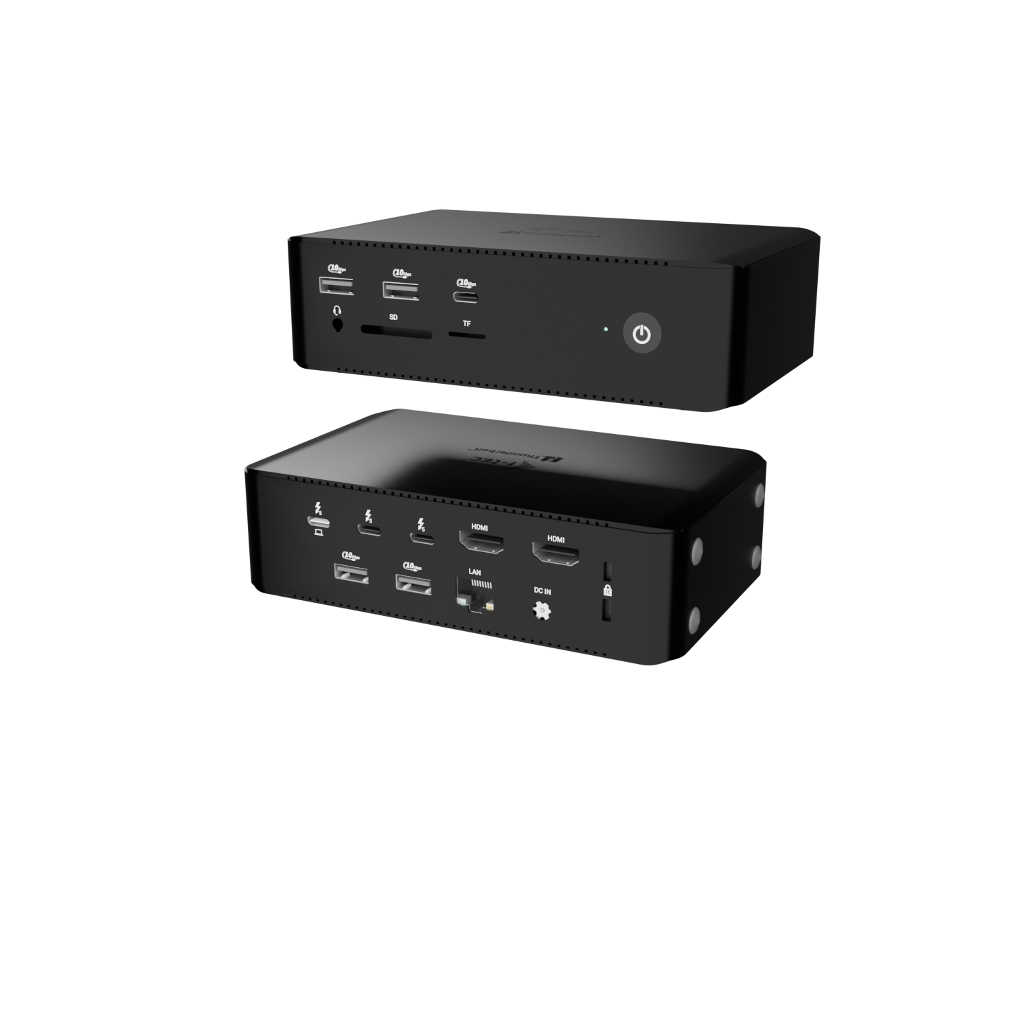 i-tec Thunderbolt 5 Quattro Display DS 2xTB5 2xHDMI 1x2.5GLAN