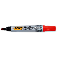 BIC MARKING® 2300 ECOlutions® Permanentmarker rot 3,7 - 5,5 mm, 1 St. BIC MARKING® 2300 ECOlutions® Permanentmarker rot 3,7 - 5,5 mm, 1 St.