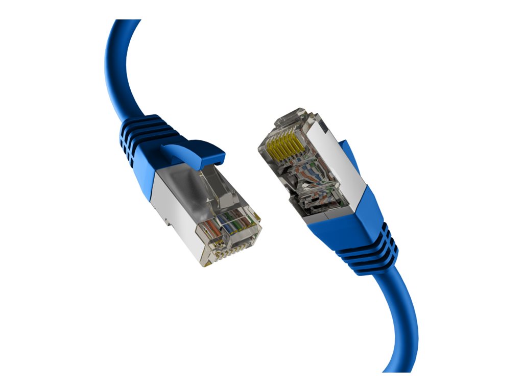 EFB Netzwerkkabel CAT8.1 S/FTP PIMF 40GB Ethernet Kupfer 10m blau EFB Netzwerkkabel CAT8.1 S/FTP PIMF 40GB Ethernet Kupfer 10m blau