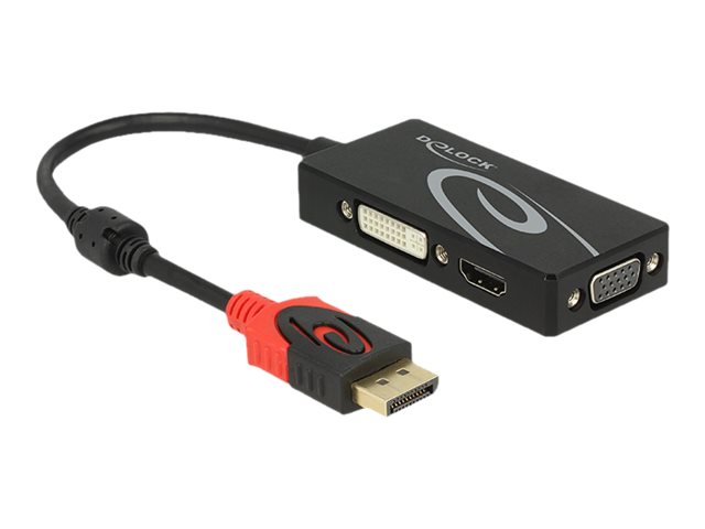Delock Adapter mini Displayport 1.2 Stecker VGA/HD Delock Adapter mini Displayport 1.2 Stecker VGA/HD