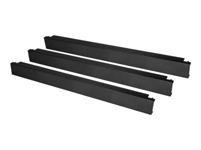 STARTECH.COM Blanking Panel 10 Pack 1U 19in Steel Black Blank Rack Panel Filler Panel Rack Mount Panel