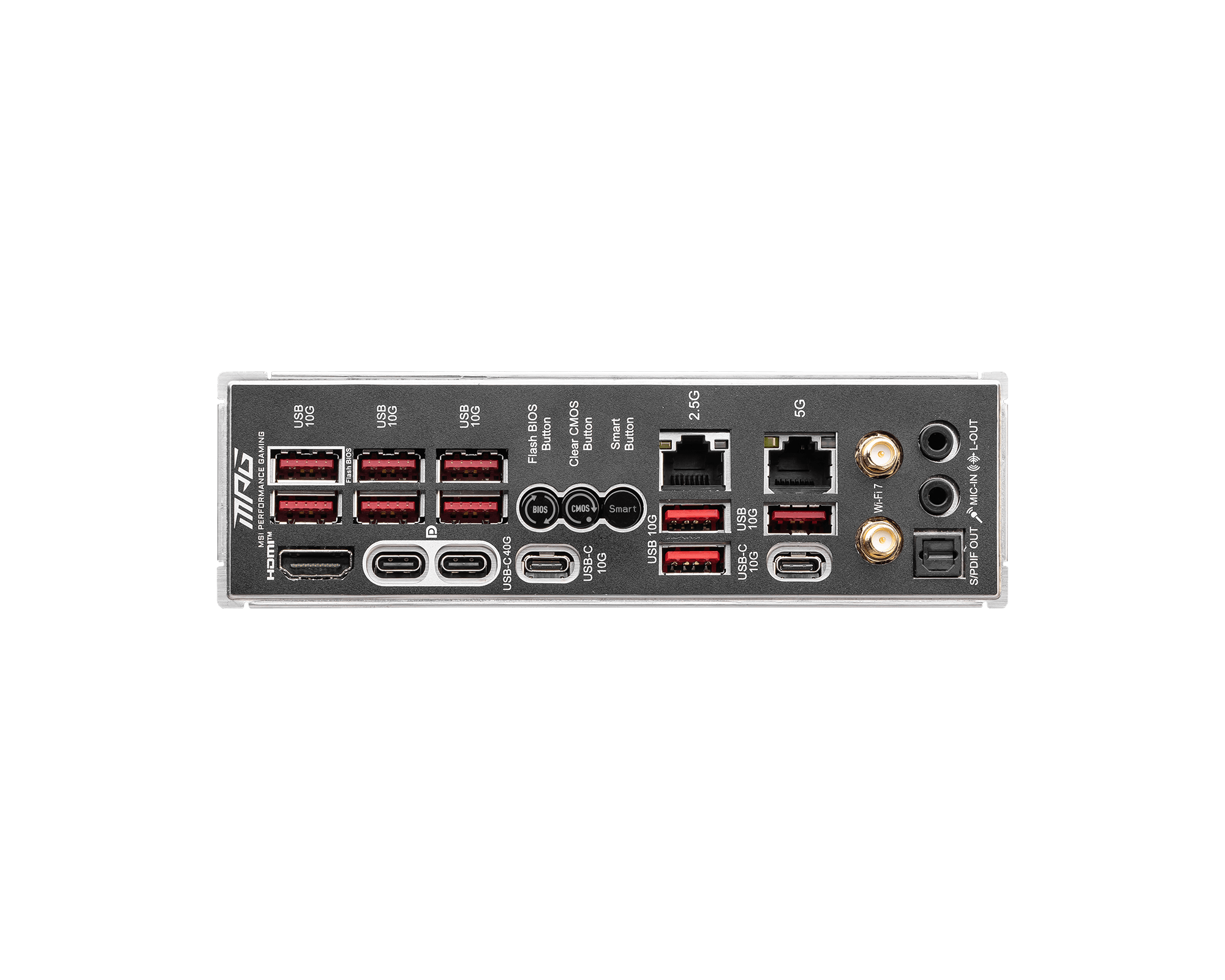 MSI MPG X870E Carbon Wifi Wi‑Fi 7 5 Gigabit Ethernet