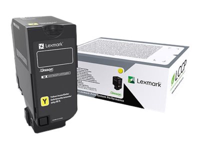 LEXMARK Toner yellow 12K CS725 LEXMARK Toner yellow 12K CS725