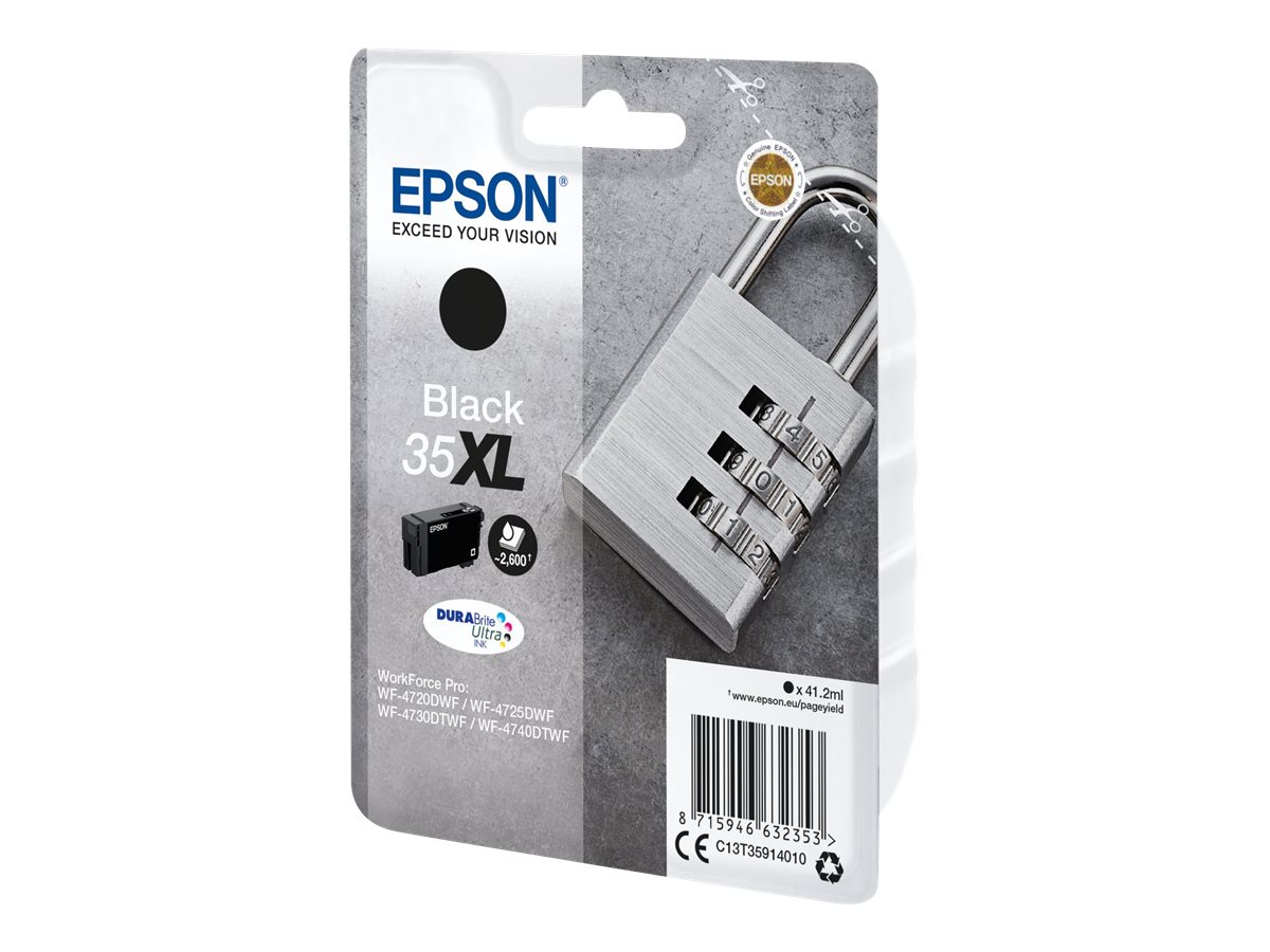 EPSON 35XL / T3591XL  schwarz Druckerpatrone